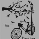 Stencil KU007