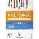 Toile Polycotton Ready to Paint Canvas sheets A4