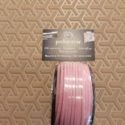 Suiede leather 3mm pink 1μέτρο