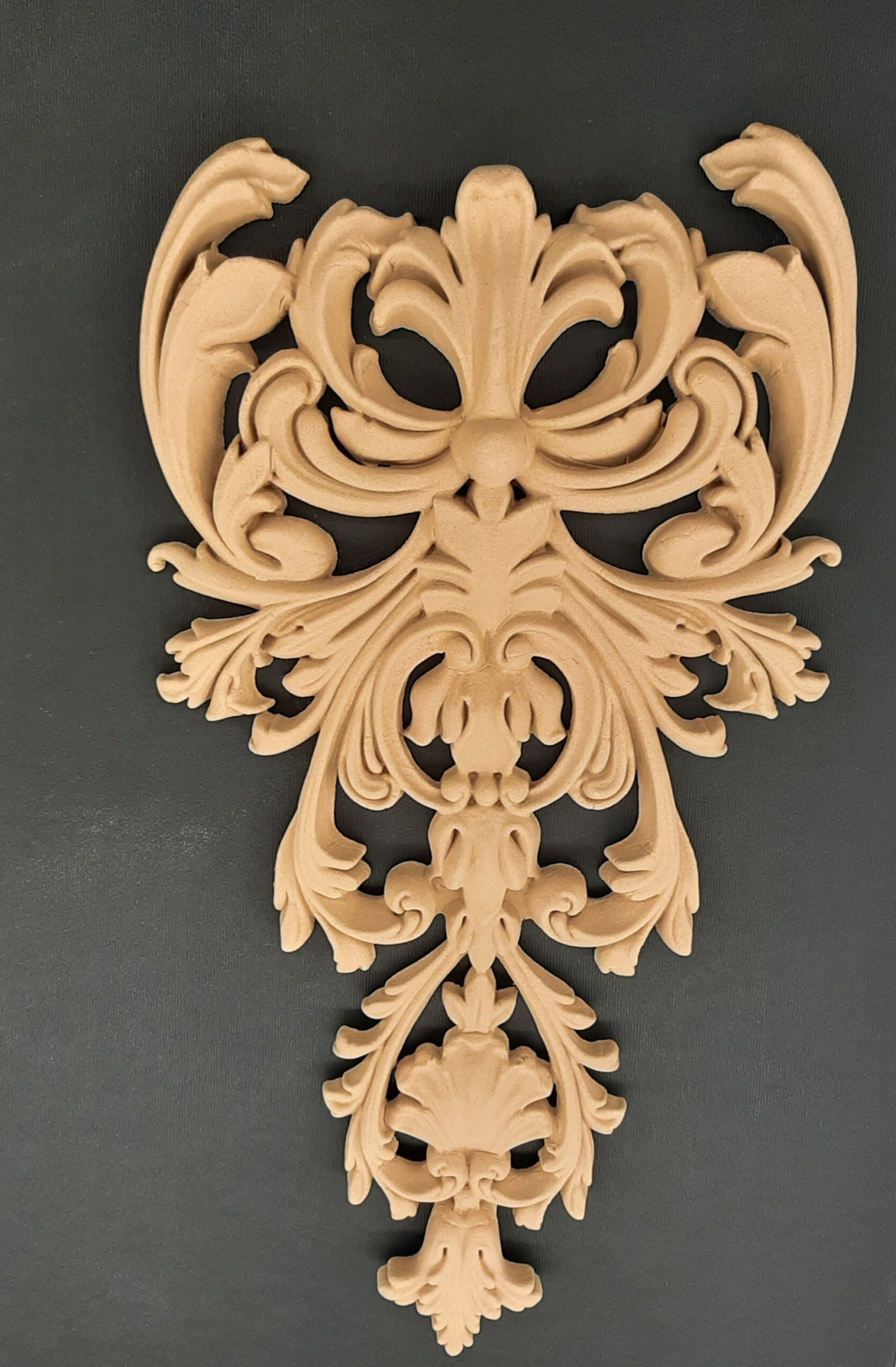 Ξυλόγλυπτο Διακοσμητικό Κολώνας 35εκ. Χ 19εκ 1267