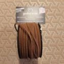 Suiede leather 3mm brown 1μέτρο