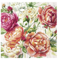 Χαρτοπετσέτα για decoupage, Apricot rose