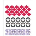 Stencil OPA 1086 3 Estampas 20×25 cm