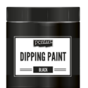 Dipping paint Pentart 250ml, black