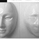 Καλούπι γύψου 18x29cm, faces
