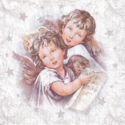 Χαρτοπετσέτα για decoupage 1 τεμ., Two Christmas Angels