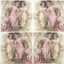 Χαρτοπετσέτα για Decoupage Vintage Decoupage Fairies,1 τεμ.