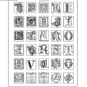 Καλούπι εύκαμπτο A4, 21x29cm, Stamperia, Alphabet 480