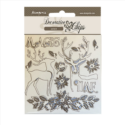 Chipboard Stamperia 14x14cm, Magic time