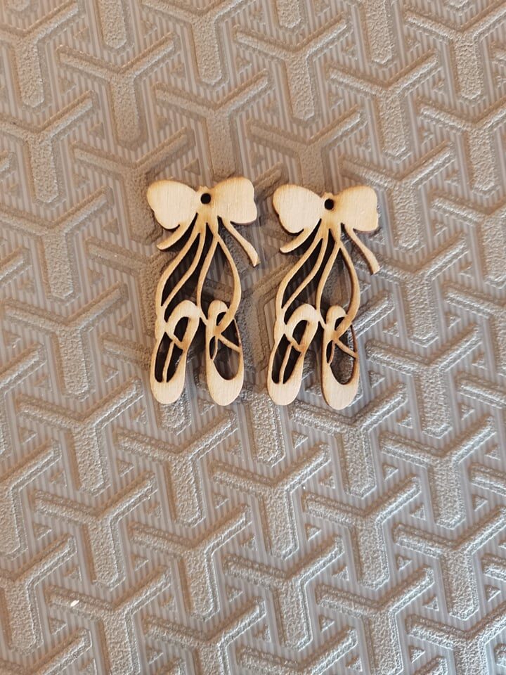 Chipboard παπούτσια μπαλέτου 2τμχ.