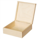 Ξύλινo κουτιά ειδικά σχεδιασμένo 16x16xY6cm
