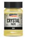 Crystal paste (Πάστα με γκλίτερ) Pentart, Χρυσό, 100ml