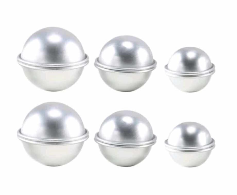 Καλούπι μεταλλικό για bath bombs