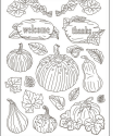 Καλούπι εύκαμπτο A4, 21x29cm, Stamperia, Golden Harmony, Pumpkins