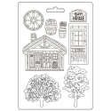 Καλούπι εύκαμπτο A5, 15x21cm, Stamperia, Alterego, Cottage 5666