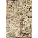 Ριζόχαρτο ντεκουπάζ Stamperia 21x29cm A4, Old Lace, Flower and lace 4961