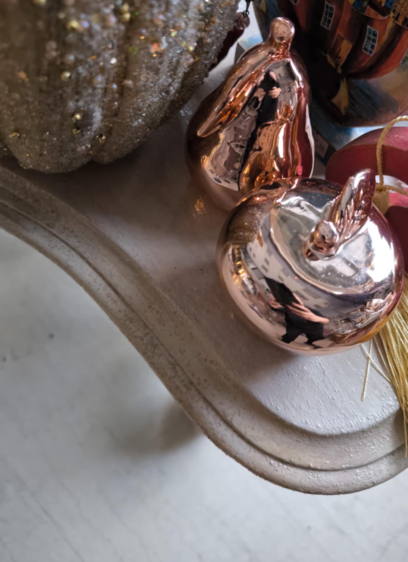 Κεραμικό αχλάδι rose gold