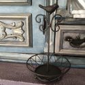 Μεταλλικό διακοσμητικό με πουλάκι 22cm