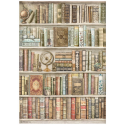 Ριζόχαρτο ντεκουπάζ Stamperia 21x29cm A4, Library  1001