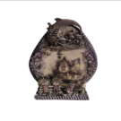 Αυγό “Μωβ πανδαισία” 28cm