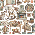 Die Cuts Stamperia, The Owl’s House