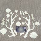 Στοιχείο ελαστικής ρητίνης κέρατα και λουλούδια