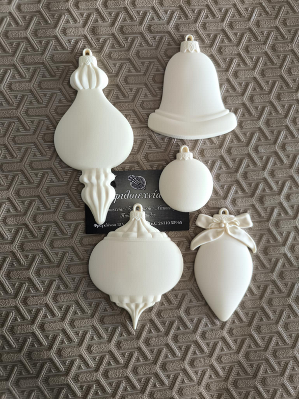 Στοιχείο ελαστικής ρητίνης σετ στολίδια