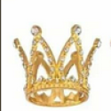 Κορώνα χρυσή 6χ3εκ.