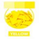 Χρώμα για κερί μάζας κίτρινο 5γραμμ.