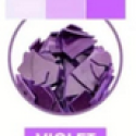 Χρώμα για κερί μάζας violet 5γραμμ.