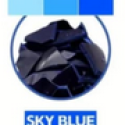Χρώμα για κερί μάζας sky blue 5γραμμ.