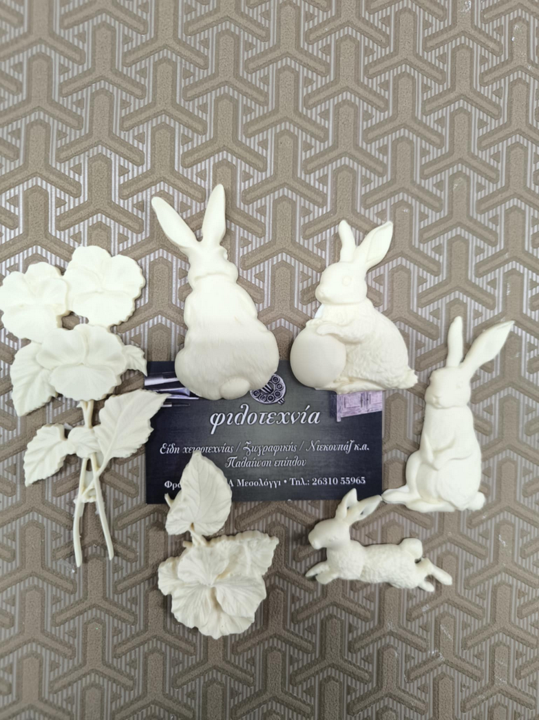 Στοιχείο ελαστικής ρητίνης λαγουδάκια