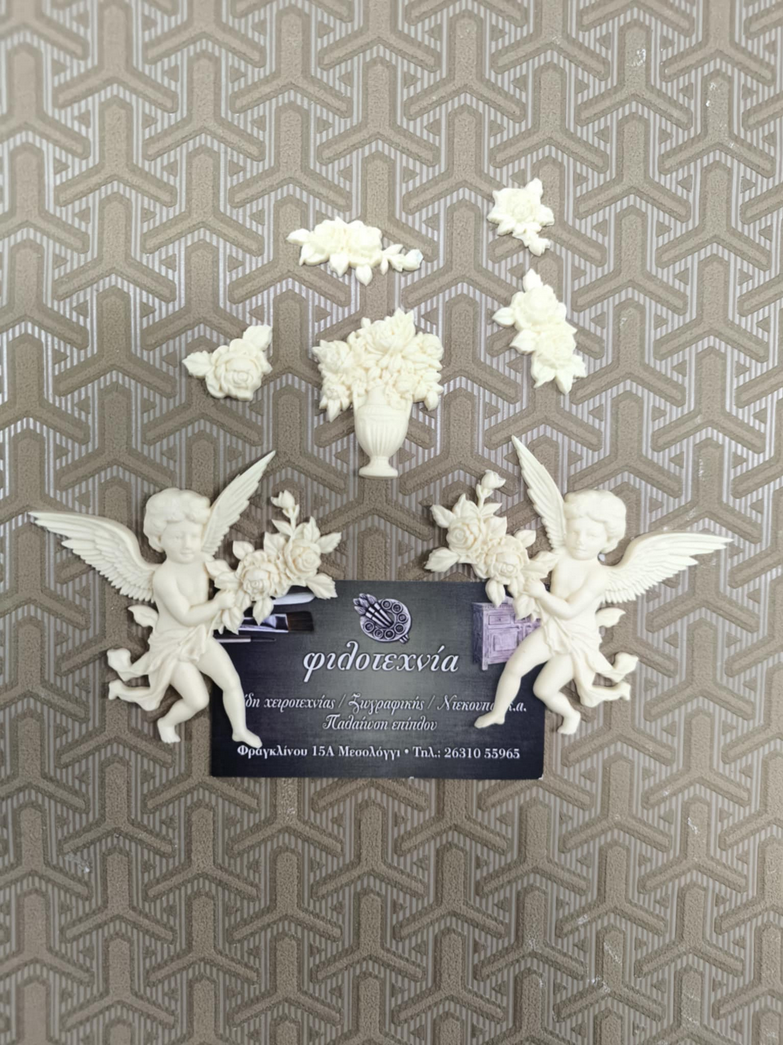 Στοιχείο ελαστικής ρητίνης άγγελοι