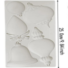 Καλούπι γιορτινά στολίδια 25χ12εκ.