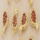 Μεταλλικό ρόδι με σποράκια 1τεμάχιο