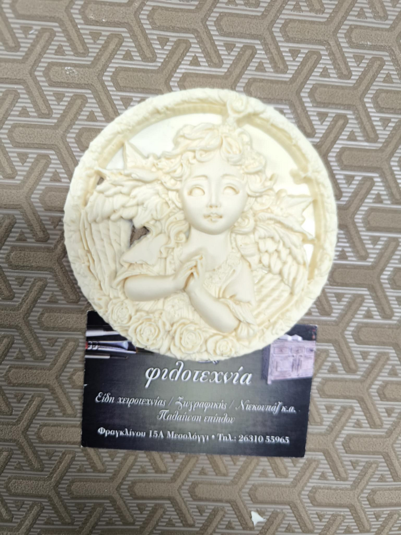 Στοιχείο ελαστικής ρητίνης άγγελος 10χ10εκ.