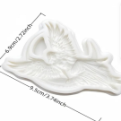 Καλούπι άγγελος σε φεγγάρι 9χ6εκ.