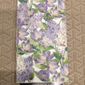 Χαρτοπετσέτα για decoupage 33×40εκ. μωβ λουλούδια