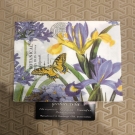 Χαρτοπετσέτα για decoupage 33×33εκ. λουλούδια και πεταλούδα