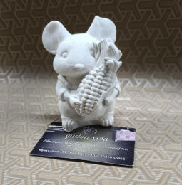 Πολυεστερικό αντικείμενο κύριος ποντικούλης 10χ6εκ.