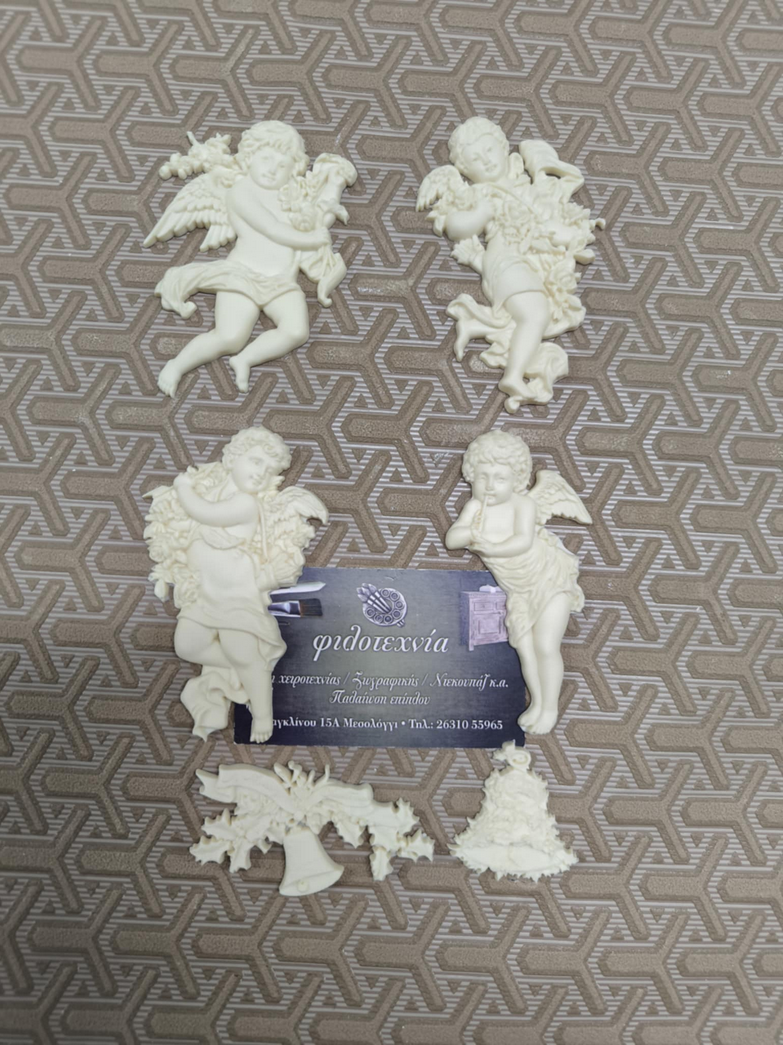 Στοιχείο ελαστικής ρητίνης άγγελοι