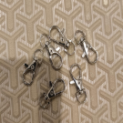 Γάντζοι για μπρελόκ 10τεμάχια
