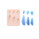 Καλούπι Σιλικόνης, Σκουλαρίκια, 8.5×7.8cm