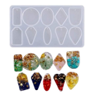 Καλούπι Σιλικόνης, Πετρώματα μενταγιόν, 16.9×9.3cm