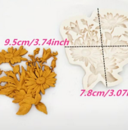 Καλούπι λουλούδια 9,5χ8εκ.