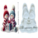 Καλούπι χιονάνθρωποι 9χ7εκ.