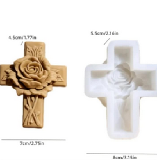 Καλούπι σταυρός 10χ8εκ.