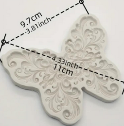 Καλούπι πεταλούδα 9χ9,5εκ.