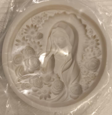 Καλούπι Μαντόνα με λουλούδια 8,5εκ.