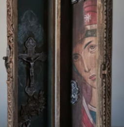 Προσκυνητάρι με την Παναγία